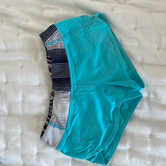 Blue Ivivva by Lululemon athletic shorts - Picture 1 of 4